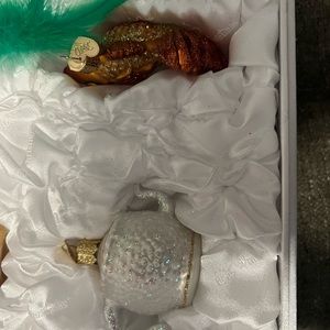 Old Christmas ornament set